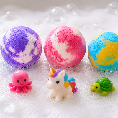 Pack Ultime × 12 Bombes de Bain Surprises 🎁