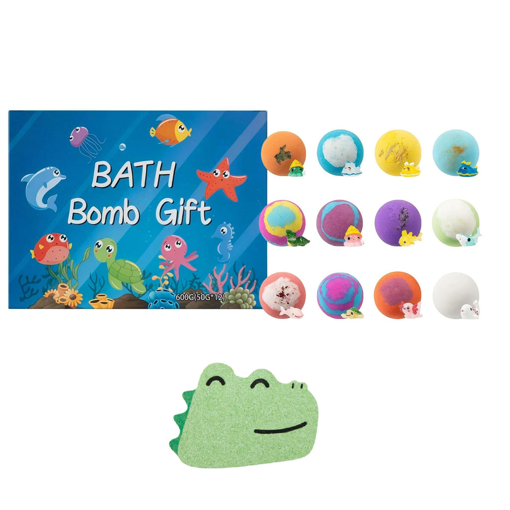 Pack Ultime × 12 Bombes de Bain Surprises 🎁