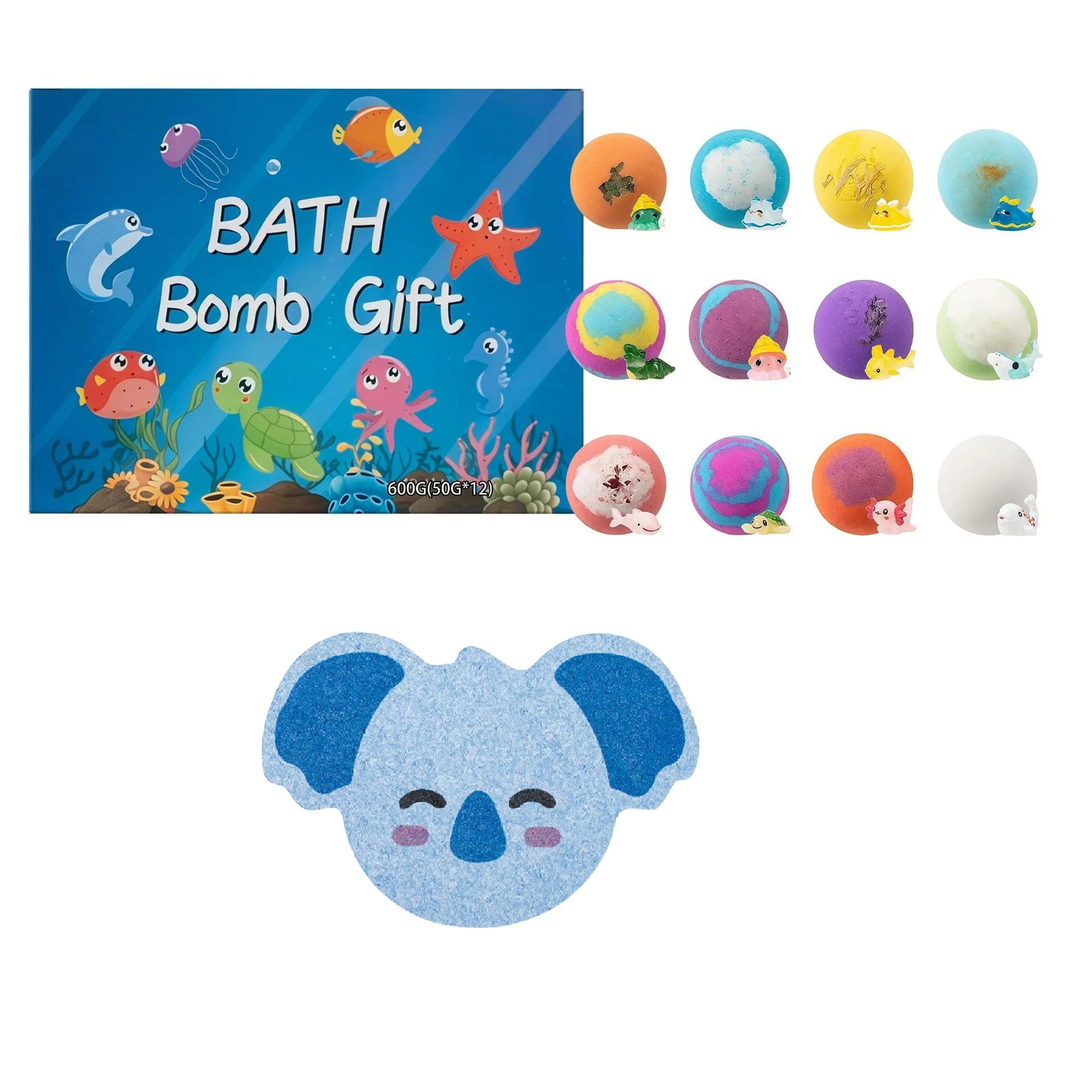 Pack Ultime × 12 Bombes de Bain Surprises 🎁
