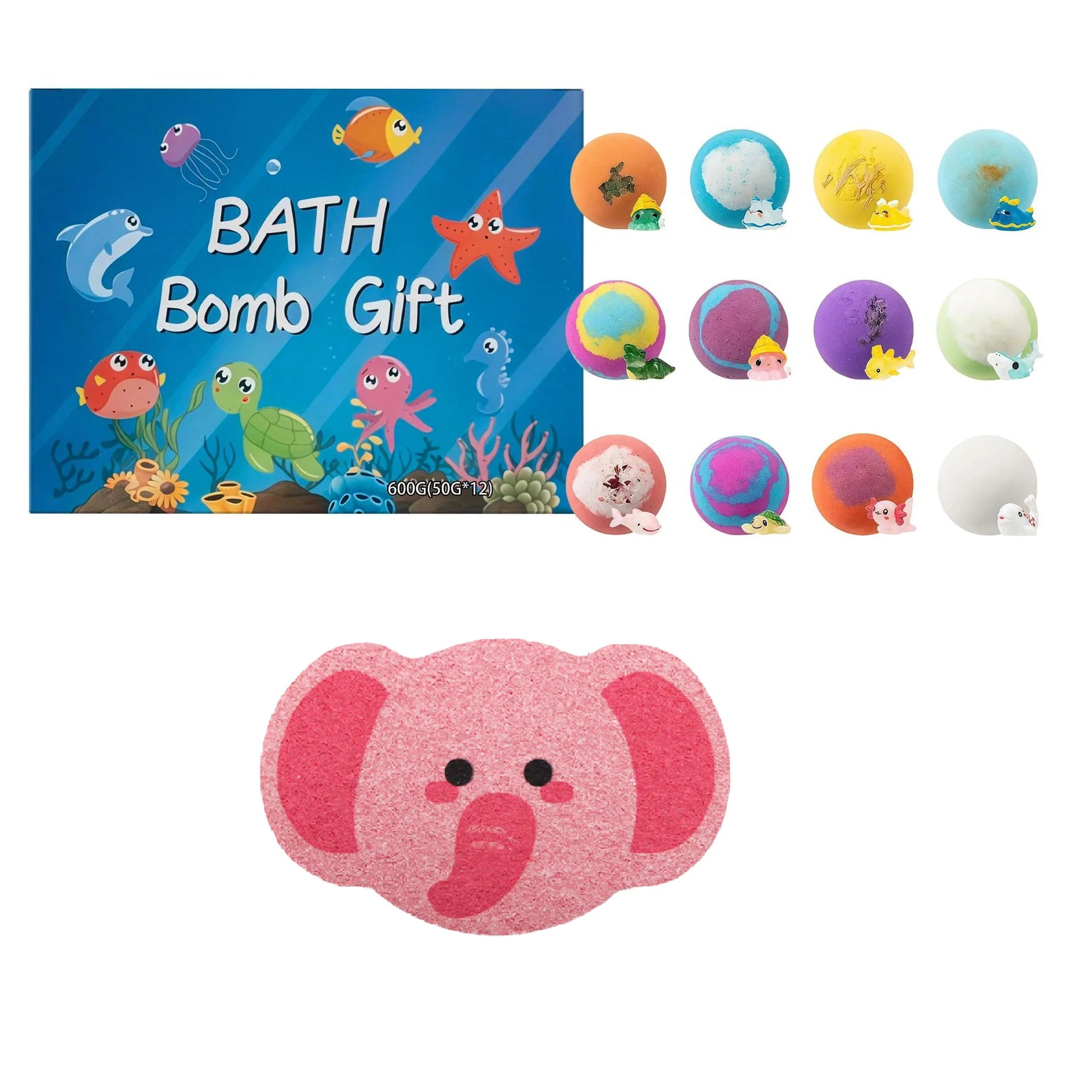 Pack Ultime × 12 Bombes de Bain Surprises 🎁